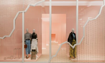5G Studio Collaborative presents surreal-futuristic interior design of luxury retailer Forty Five Ten’s spaces at Hudson Yards