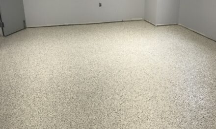 Unique hybrid flooring system for a state-of-the-art chemical processing facility