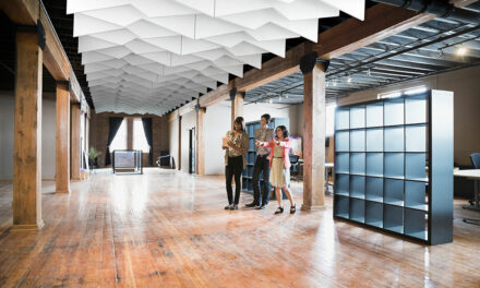 Ecophon Solo Baffles and Clouds from CertainTeed unleash creative freedom for designers working on open spaces