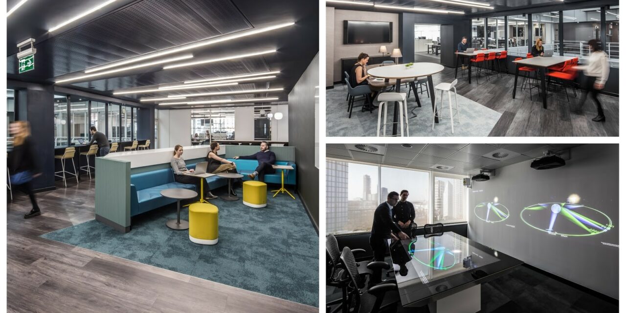 Google Office Chelsea Market Hlw International Afflante Com Google Office Corporate Office Design Office Interior Design