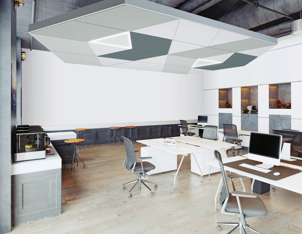 Armstrong Axiom Ceiling Clouds Shelly Lighting