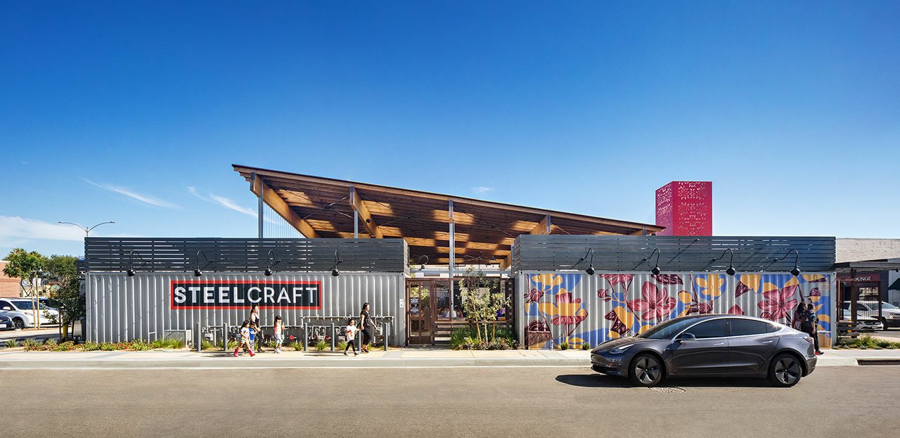 Studio One Eleven completes shipping-container food hall
