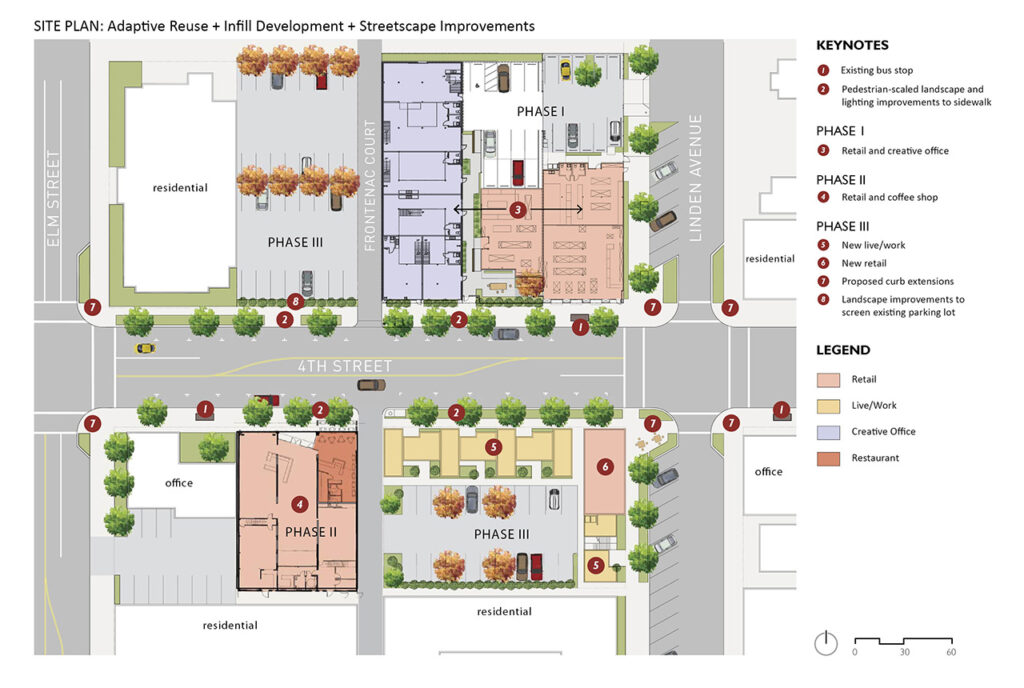 Studio One Eleven’s neighborhood plan helped complete the East Village Arts District. 