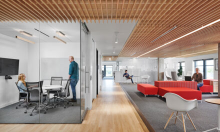 SAS’ new office designed by  Perkins and Will opens on Austin’s historic Sixth Street