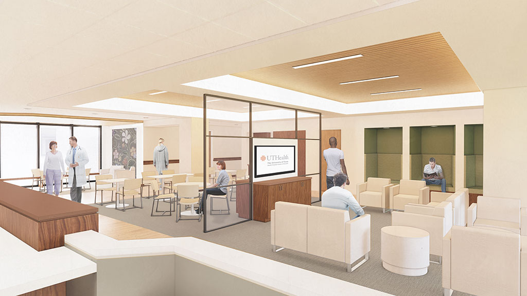 Perkins and Will reveals interior renderings for UTHealth Continuum of Care Campus for Behavioral Health