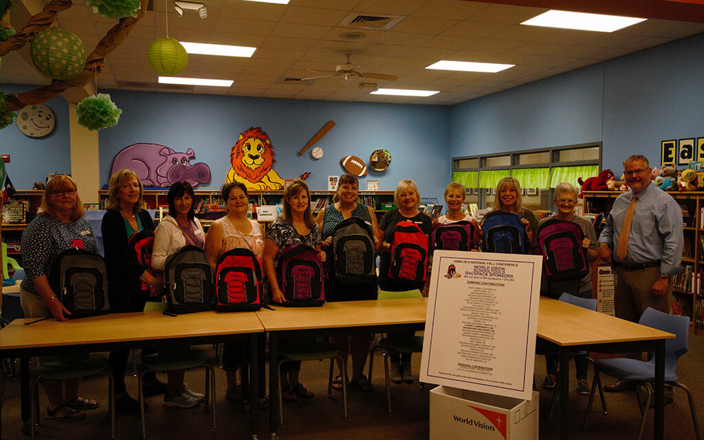 AAMA and World Vision partner to provide backpacks, school supplies to Title I school in Austin, Texas