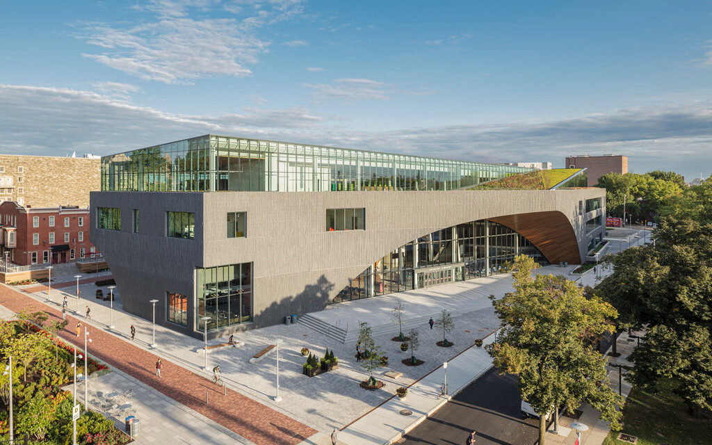 Sustainable design featured at Charles Library at Temple University in Philadelphia