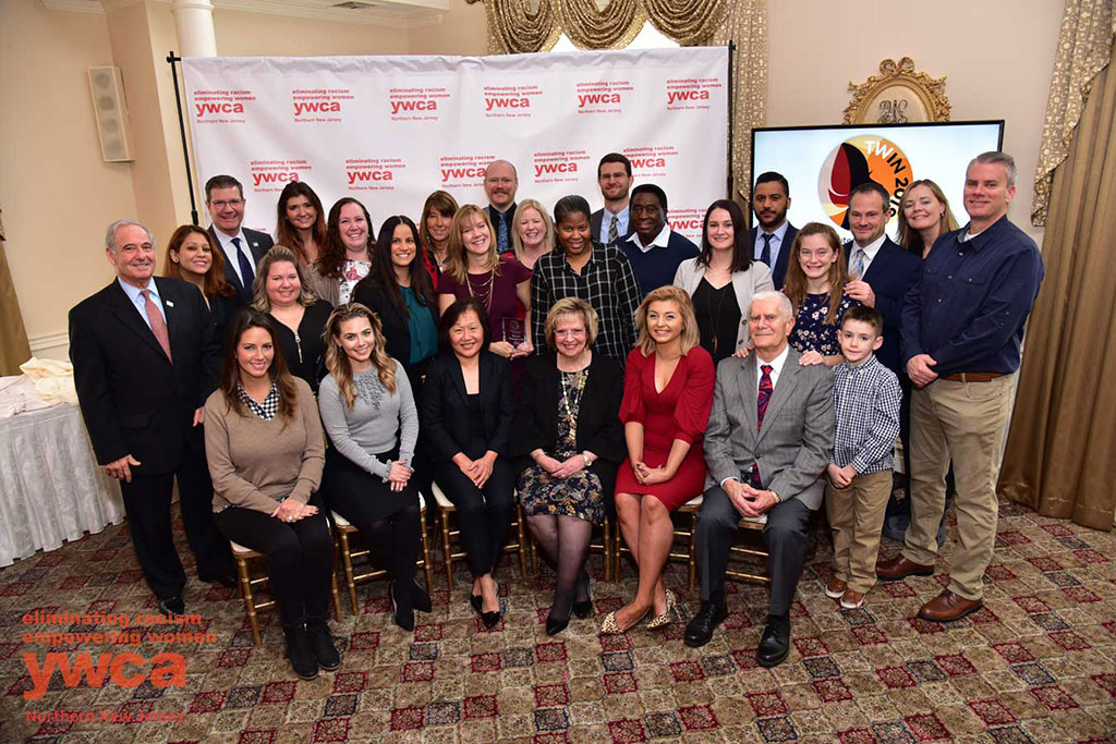 The McLaren team at the YWCA Northern New Jersey awards event. Photo credit: YWCA Northern New Jersey