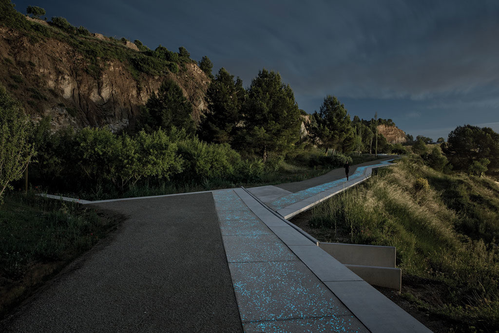 Landscape of the Year prize: Batlle i Roig Arquitectura – Pedestrian Path along the Gypsum Mines. Credit: Jordi Surroca, courtesy of World Architecture Festival and INSIDE 2018 
