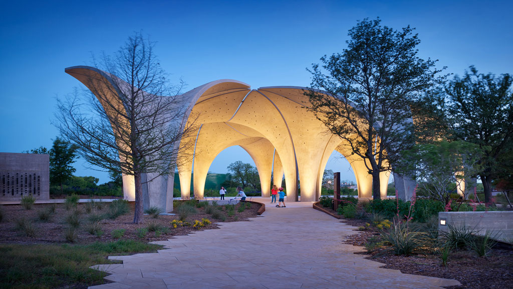 Confluence Park in San Antonio, Texas; designed by Lake | Flato Architects. Credit: © Casey Dunn