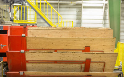 Freres Lumber installs first horizontal plywood press in the United States