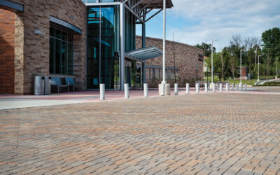 Elkridge Library/DIY Center parking area selects Belgard’s Aqualine® permeable pavers as project attains LEED® Gold certification