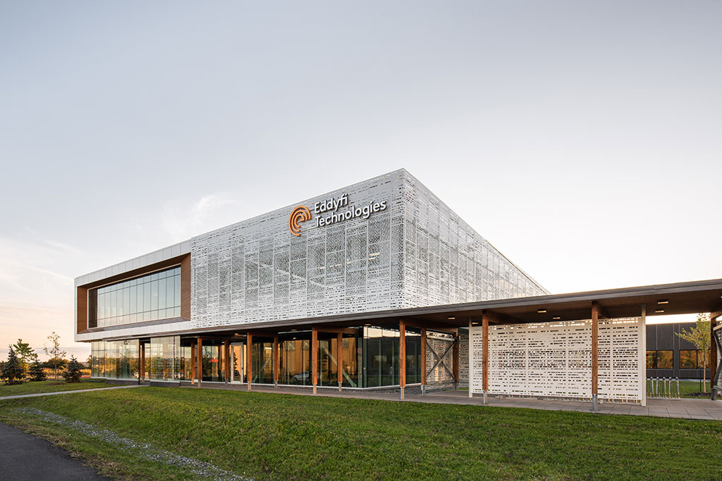 Eddyfi Technologies world headquarters building in Quebec City, Canada. Photo credit: David Boyer