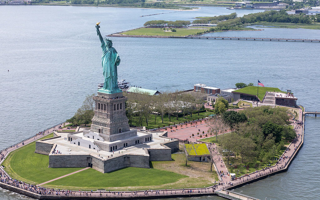 The Statue of Liberty Museum, designed by FXCollaborative, achieves LEED Gold certification