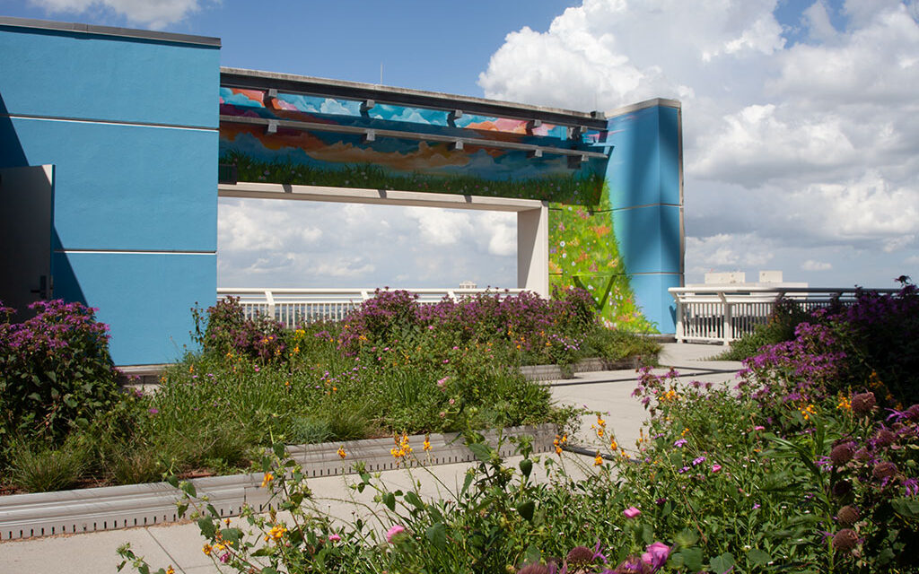 Roof garden serves as oasis for patients at Houston Methodist Hospital