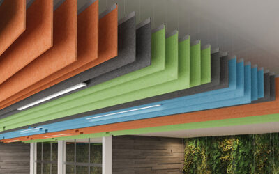 CertainTeed launches new Felt Baffles & Open Cell ceiling systems and Techstyle® Felt Acoustical Ceilings