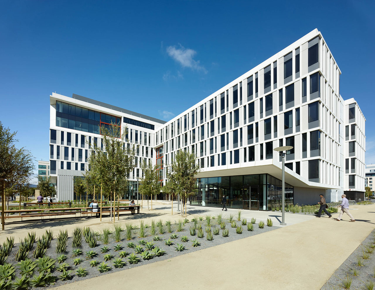 UCSF Mission Hall Global Health Sciences Building in San Francisco. Photo credit: Bruce Damonte