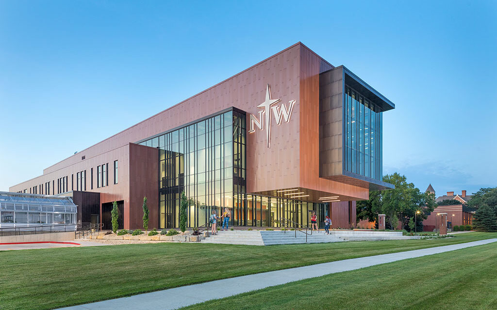 Northwestern’s DeWitt Family Science Center coated in Fluropon