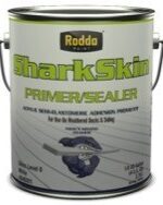 SharkSkin Primer/Sealer - a new flexible, semi-elastomeric, acrylic water-based Primer/Sealer designed to stabilize surfaces and increase the adhesion of solid top coats, such as SharkSkin Solid Hide stain.