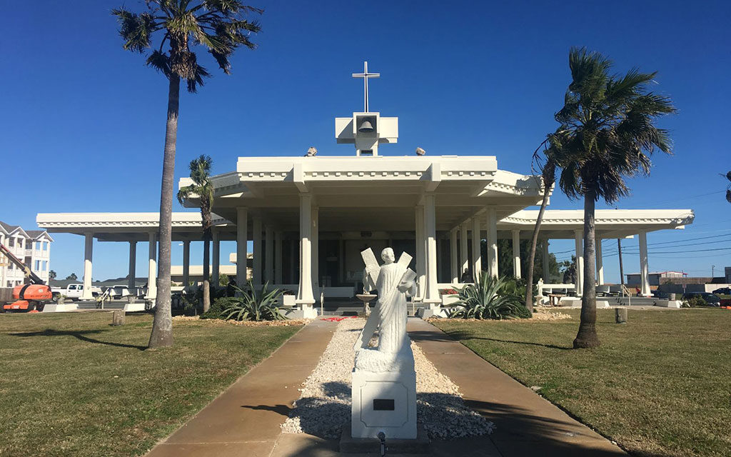 Western Specialty Contractors restores open-air St. Andrew by the Sea Catholic Church in North Padre Island, Texas