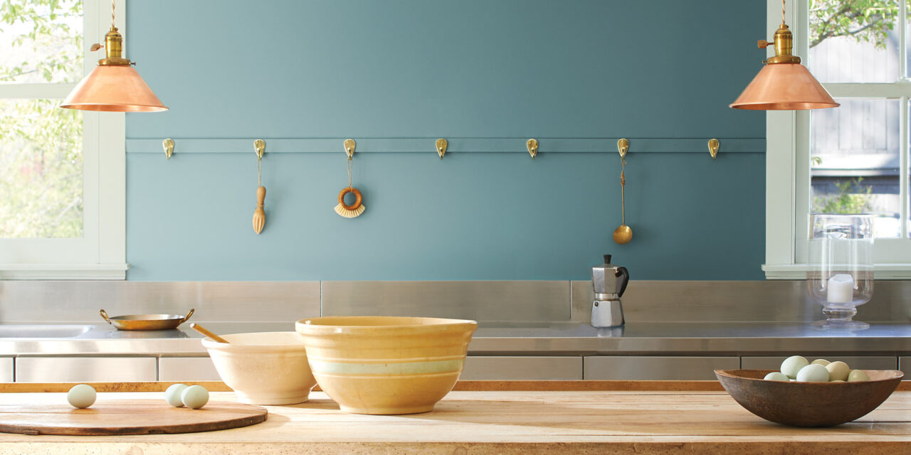 Benjamin Moore unveils Aegean Teal 2136-40 as Color of the Year 2021