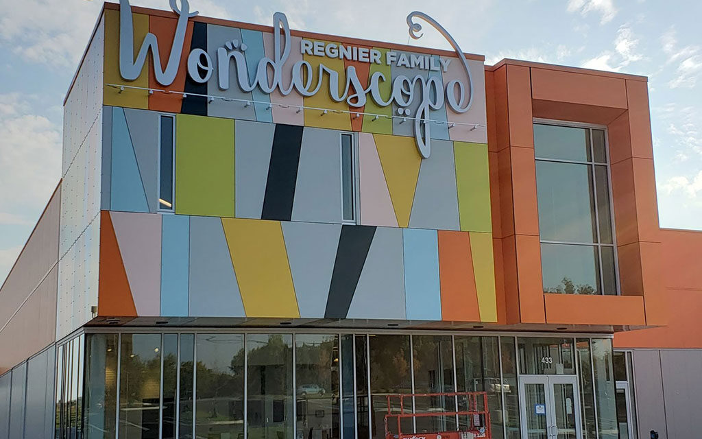 Western Specialty Contractors installs decorative metal panels, TPO roofing on  new Regnier Family Wonderscope Children’s Museum in Kansas City