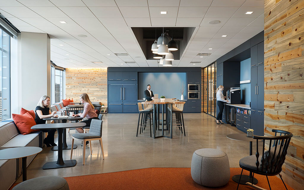 Greenberg Traurig’s Denver law offices showcase high-performing ceiling for a “next-generation” workplace
