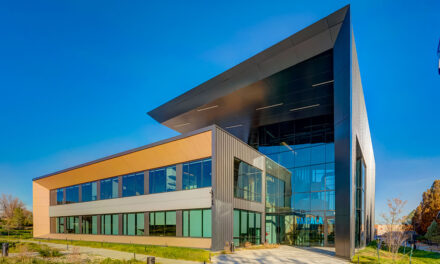 Net-zero-ready Colorado office showcases modern design and high performance with thermal curtainwall and window wall