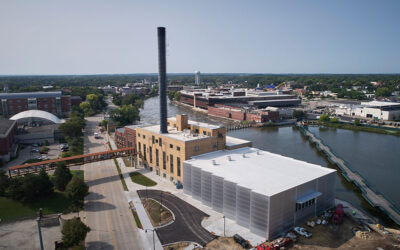 EXTECH’s LIGHTWALL system transforms old power plant into Beloit College’s new Powerhouse for student recreation