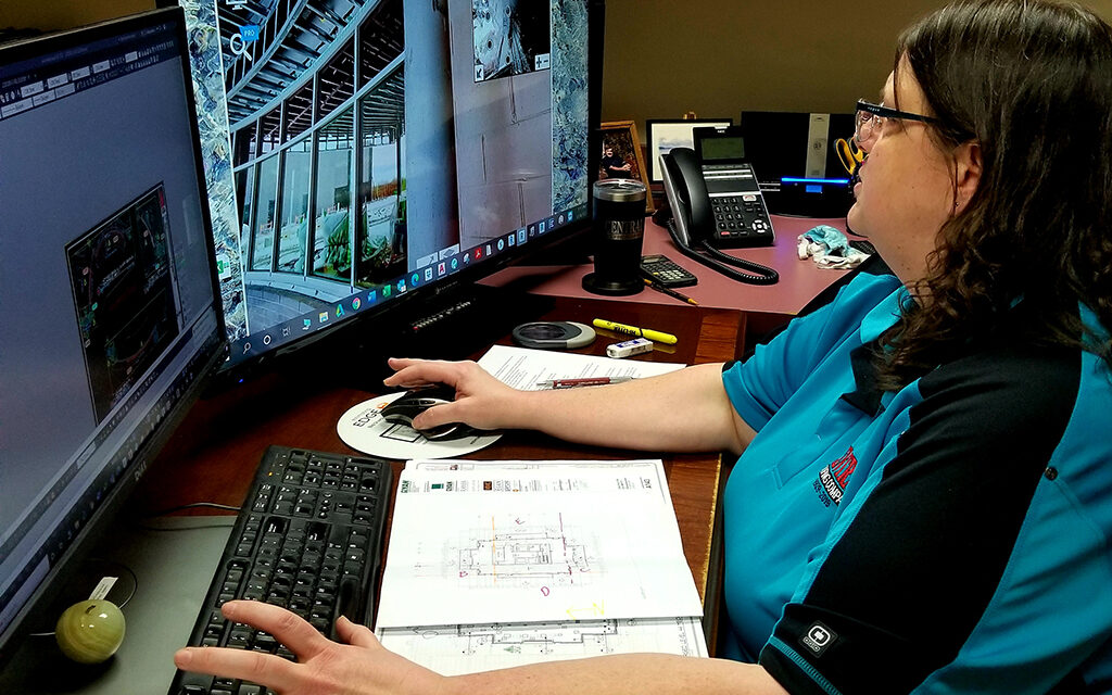Drafter Cindy Hillegass breaks glass ceiling in construction industry