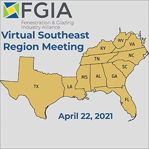FGIA Virtual Southeast Region Meeting taking place April 22