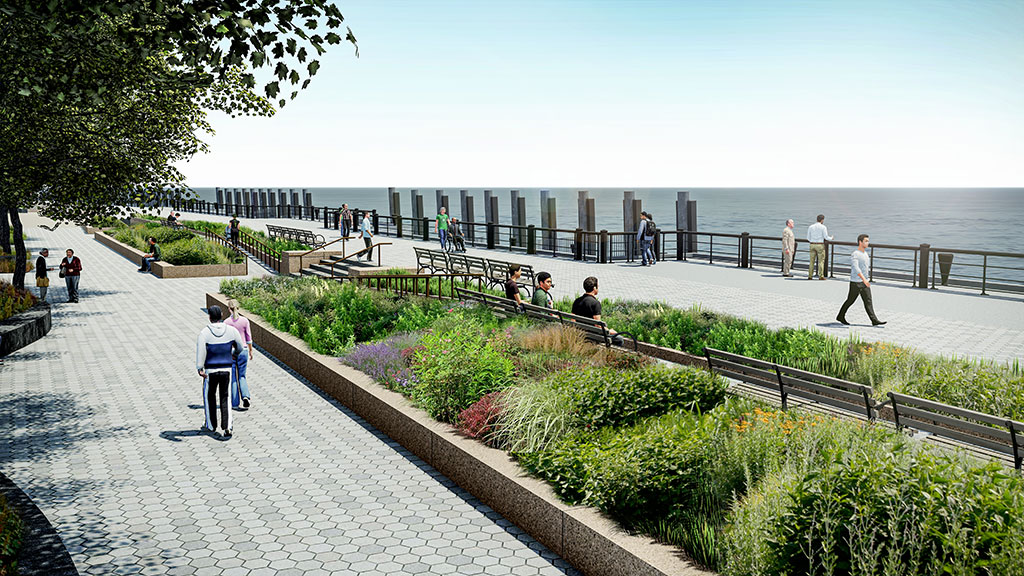 Stantec unveils concept designs for Battery Coastal Resilience Project in Lower Manhattan