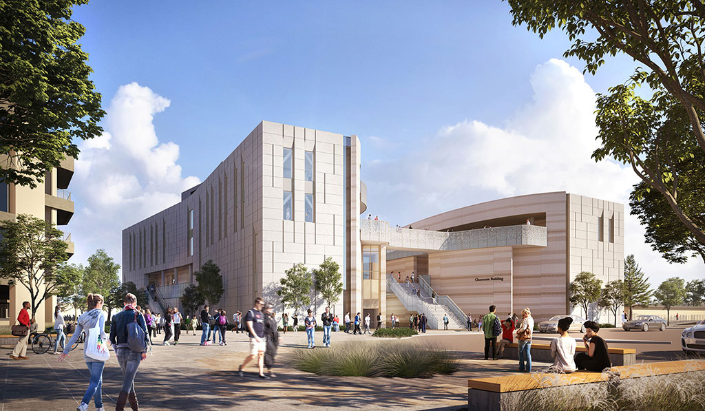 LMN Architects designs new Classroom Building at the University of California Santa Barbara