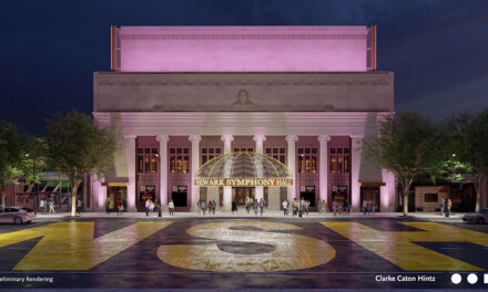 Historic Newark Symphony Hall unveils new façade, streetscape design