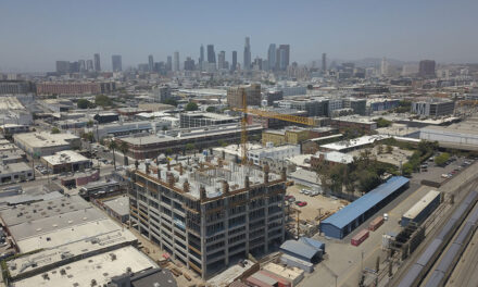 Lowe tops out 2130 Violet Street, Los Angeles Arts District office building