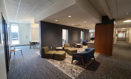 KWK Architects designs new study lounges/simulated exam rooms at Washington University Medical School’s Farrell Learning and Teaching Center