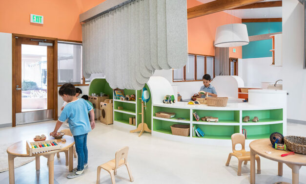 Playful indoor/outdoor preschool design brings high-quality solutions to underserved community
